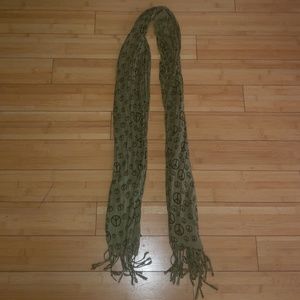 PEACE scarf